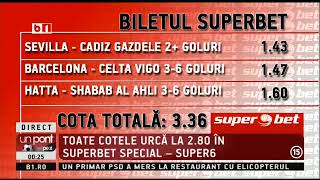 UPZ: Biletul zilei » Cota 3.36!