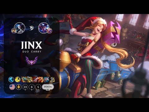 Jinx ADC vs Vayne - NA Master Patch 13.13