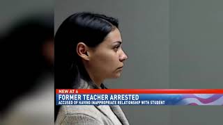 Former teacher arrested