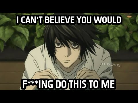Death Note but Light ruins L’s life with AI 