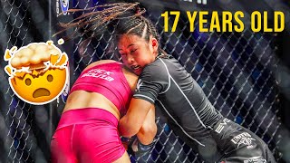 17-Year-Old MMA PRODIGY Victoria Lee&#39;s INCREDIBLE Highlights 🤯