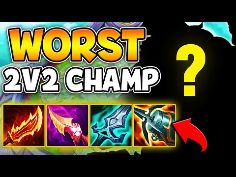 I PLAYED THE WORST 2V2 CHAMPION IN THE GAME... THIS WAS THE RESULT
