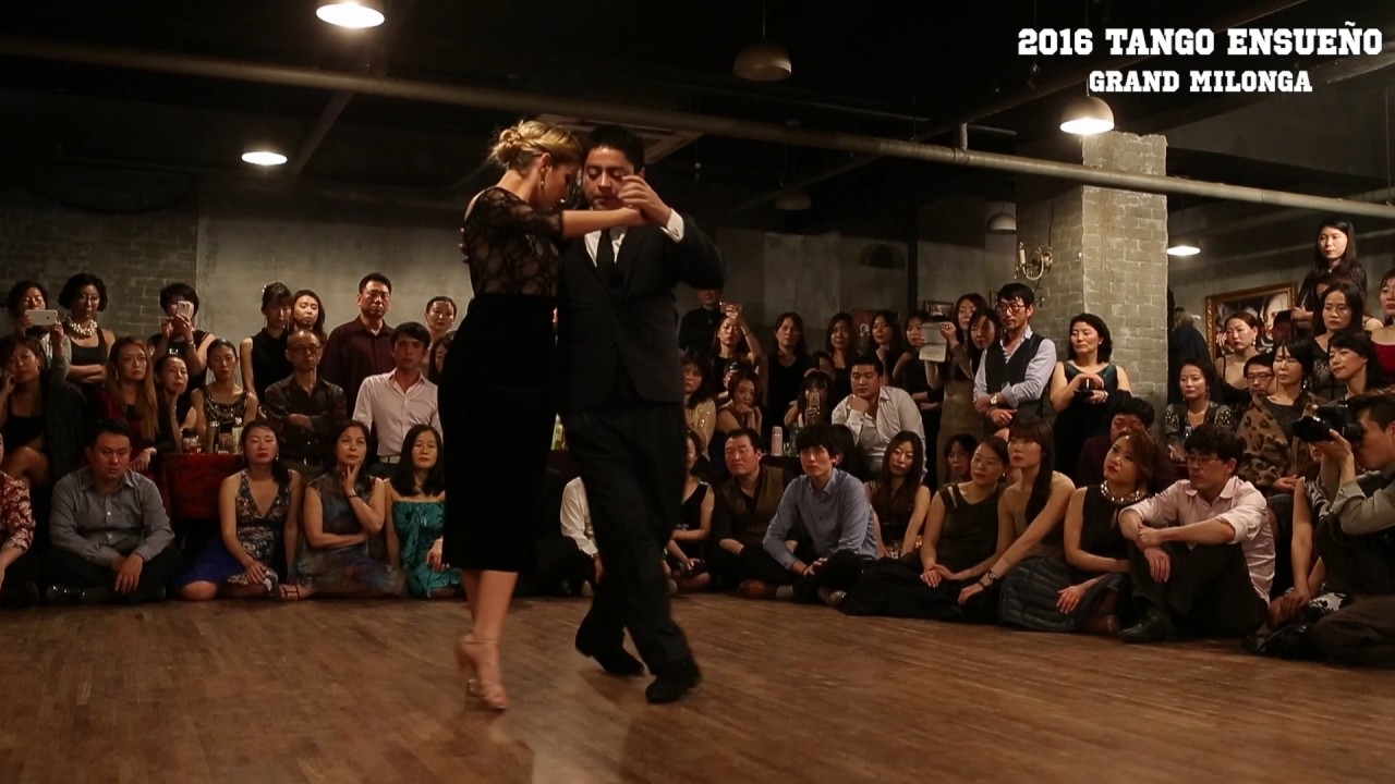 2016 Tango Ensueño Carlitos Espinoza & Noelia Hurtado Grand Milonga 2016 01 09 #1