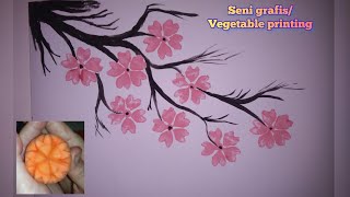 Download lagu Seni grafis cetak tinggi/Stempel wortel/ Vegetable printing @Bundalena520 mp3