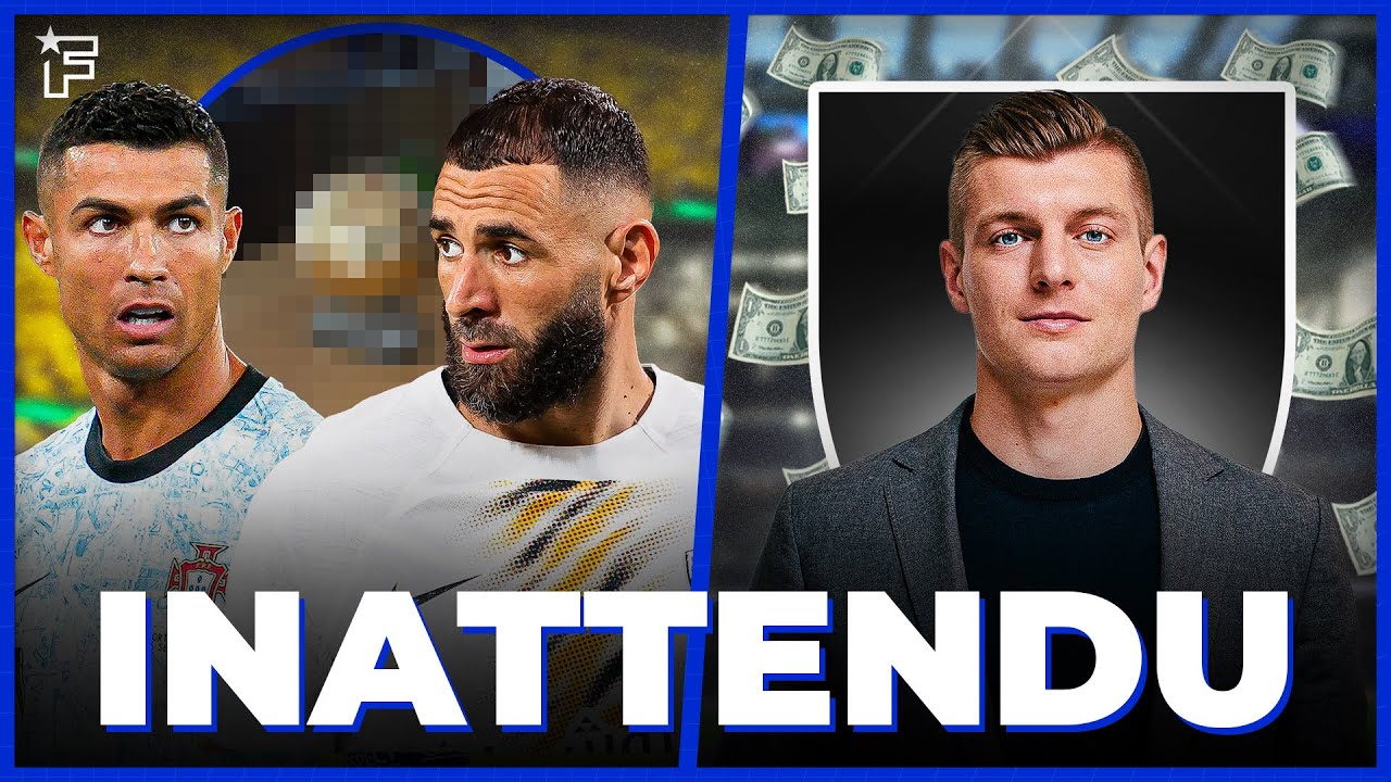 La RÉPONSE CASH de Benzema à CR7, Toni Kroos CRÉÉ un CLUB à Madrid | JT Foot Mercato
