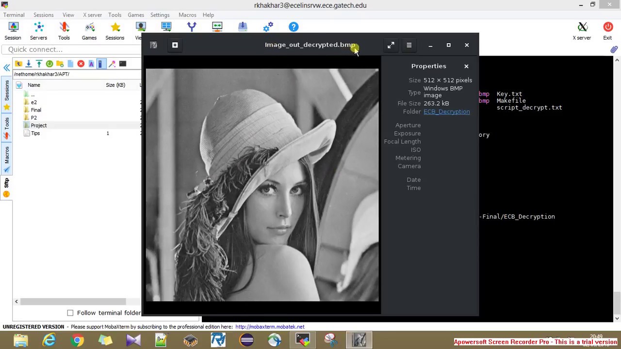 AES 128 Encryption and Decryption using C++