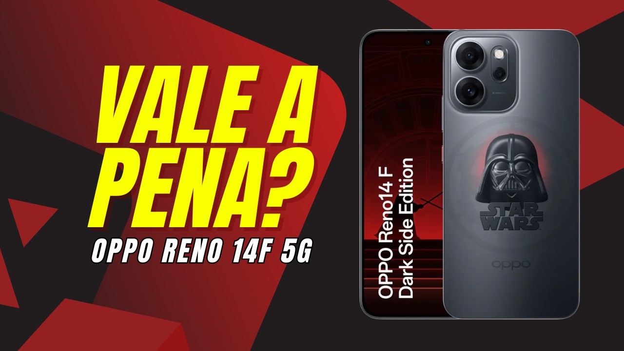 OPPO Reno 14F 5G Dark Side Edition Vale a Pena? 😱 Cuidado Antes de Comprar! (Review Sincero)