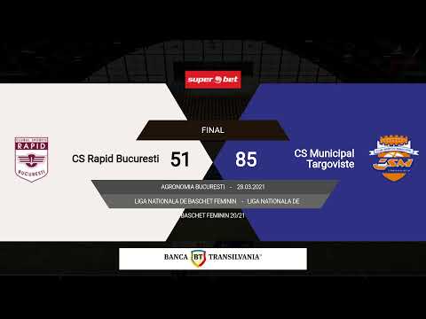 LNBF 2020-2021: Rapid București - CSM Târgoviște