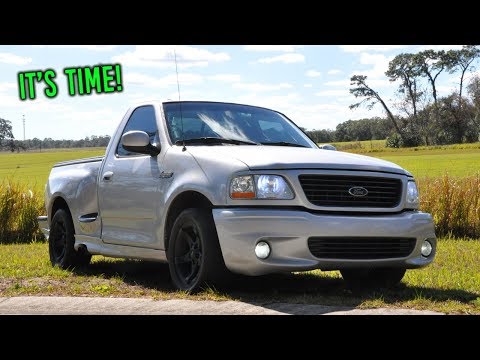 Trent's SVT Lightning Gets New LMR SVE Wheels & Nitto Tires (NASTY TEST PULLS)