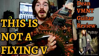 Video thumbnail for "IT'S NOT A  V" - Dean Dave Mustaine VMNT Guitar Review by Eric Mrtn