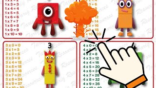 Table of 1 to 5 |  MULTIPLICATION TABLE OF 1,2,3,4 | BIG NUMBERS LEARN TO COUNT | MATHS FOR KIDS |