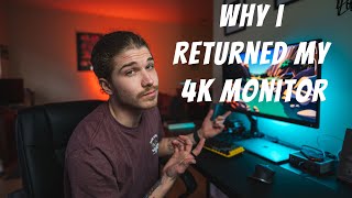 Why I RETURNED my 4k Monitor // MacOS Scaling Explained!