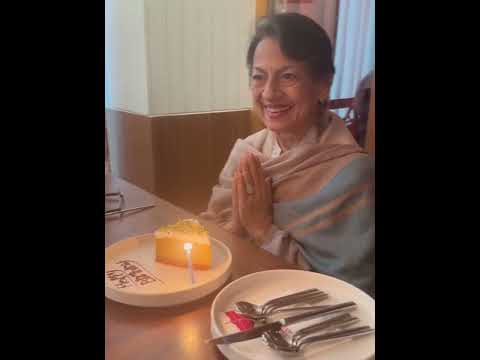 ❣️ #tanuja ji celebrates her #birthday with #kajol #nysadevgan and #shamitashetty #shorts