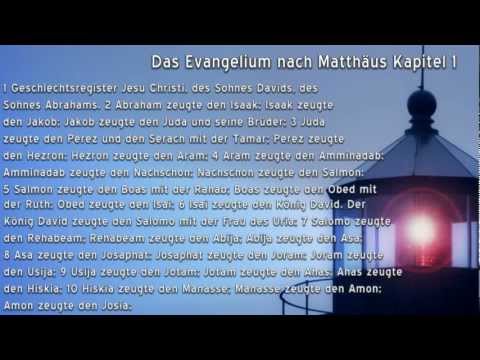 Das Evangelium nach Matthäus Kapitel 1