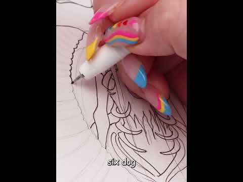 Drawing Scylla from Epic The Musical