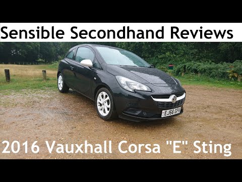 Sensible Secondhand Reviews: 2016 Vauxhall (Opel) Corsa E 1.4 Sting 3 Dr - Lloyd Vehicle Consulting