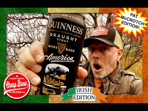 Guinness Draught (Draft) Stout Irish Beer Review by A Beer Snob's Cheap Brew Review