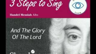 ALTO Part Handel Messiah - And the glory of the Lord - www.choraline.com