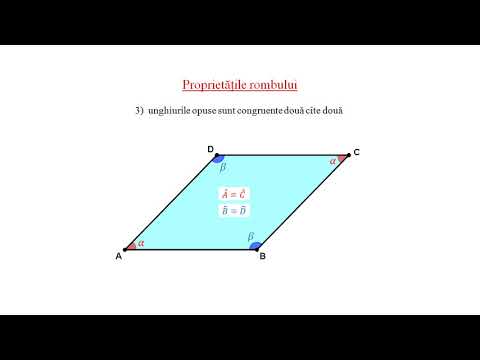 Rombul - Patrulatere - Definitie, proprietati - Matematica - Evaluare nationala -Geometrie