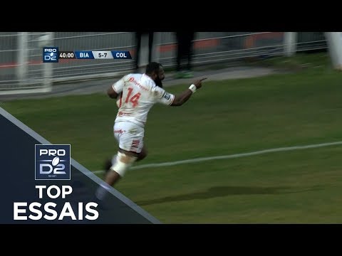 TOP Essais de la J28 – PRO D2 – Saison 2018/2019