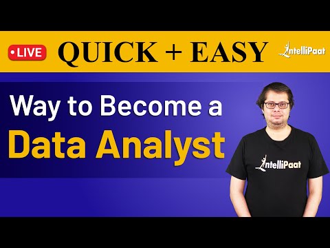 How to Become Data Analyst | What do Data Analysts Do | How to Learn Data Analytics | Intellipaat