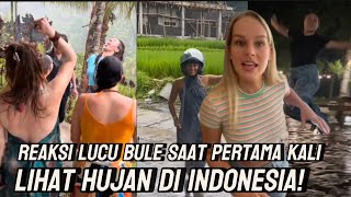 Download lagu Foreigners Shocked by Rain in Indonesia! Surprised by Rain in Indonesia, Says It's Like a Movie! mp3