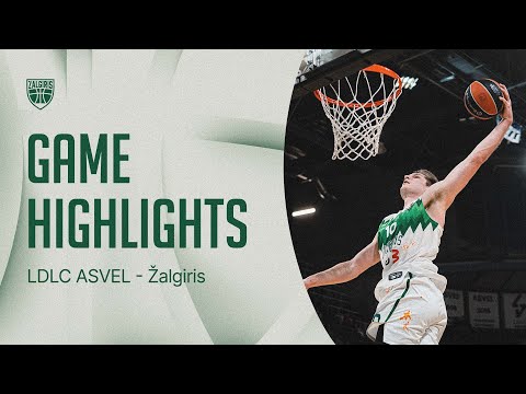 ASVEL - Žalgiris | Game Highlights | 2026.01.20