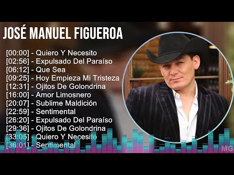 José Manuel Figueroa 2024 MIX Grandes Exitos - Quiero Y Necesito, Expulsado Del Paraíso, Que Sea...