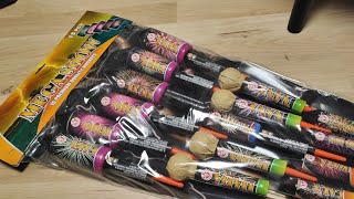 Mega Show Rockets - Bonbridge Fireworks 12,26-18,5g Raketen