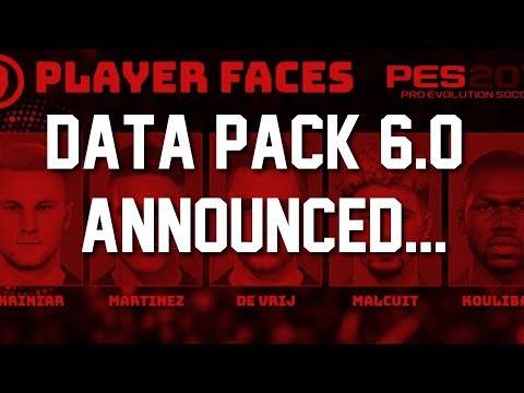 PES/Konami Announces Data Pack 6.0.... Surprised!