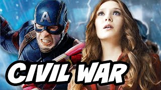 Captain America Civil War Scarlet Witch vs Vision Explained