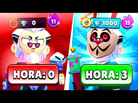 SUBI o BYRON do ZERO PARA o TIER MAX em 3 HORAS no COMBATE SOLO!
