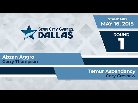 SCGDFW: Round 1 - Gerry Thompson vs Cory Creshaw | Standard