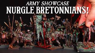 Army Showcase | Fully Kitbashed Nurgle Bretonnians!