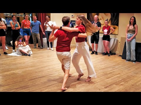 Eric & Sheila at the Forro New York Weekend (Spring 2023) - Forró universitário dance demo