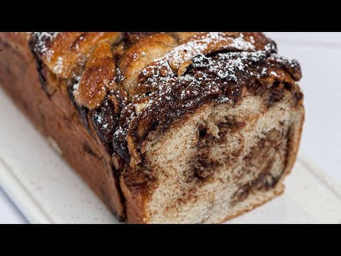 RECETTE #10 - Babka chocolat-noisettes - Fabrice Mignot