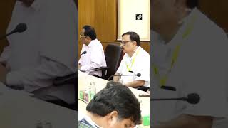 Odisha: Health Minister Mansukh Mandaviya holds meeting with senior doctors, officials of AIIMS