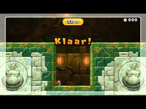 New Super Mario Bros. U - 1-up Rally all Gold Medals