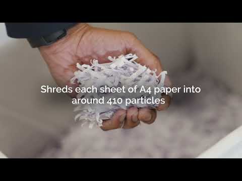 Video of the Fellowes AutoMax 550C Shredder