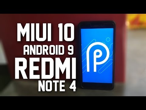 Android Pie Based on Miui 10 For Redmi Note 4 🔥(Official) Video