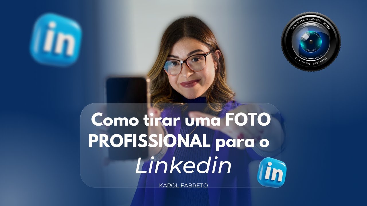 Aprenda a tirar a foto ideal para o seu perfil no Linkedin‌