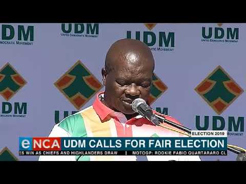 UDM calls for fair elections