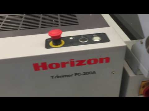 Horizon used booklet maker SPF-200A FC-200A - LA-POSTPRESS - #21312