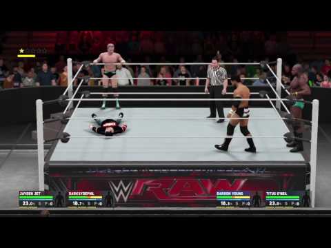 WWE 2K17 My Career Mode playthrough pt8 - Makin' Moves Against the PrimeTime Players