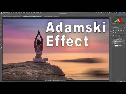 The ADAMSKI EFFECT in Photoshop