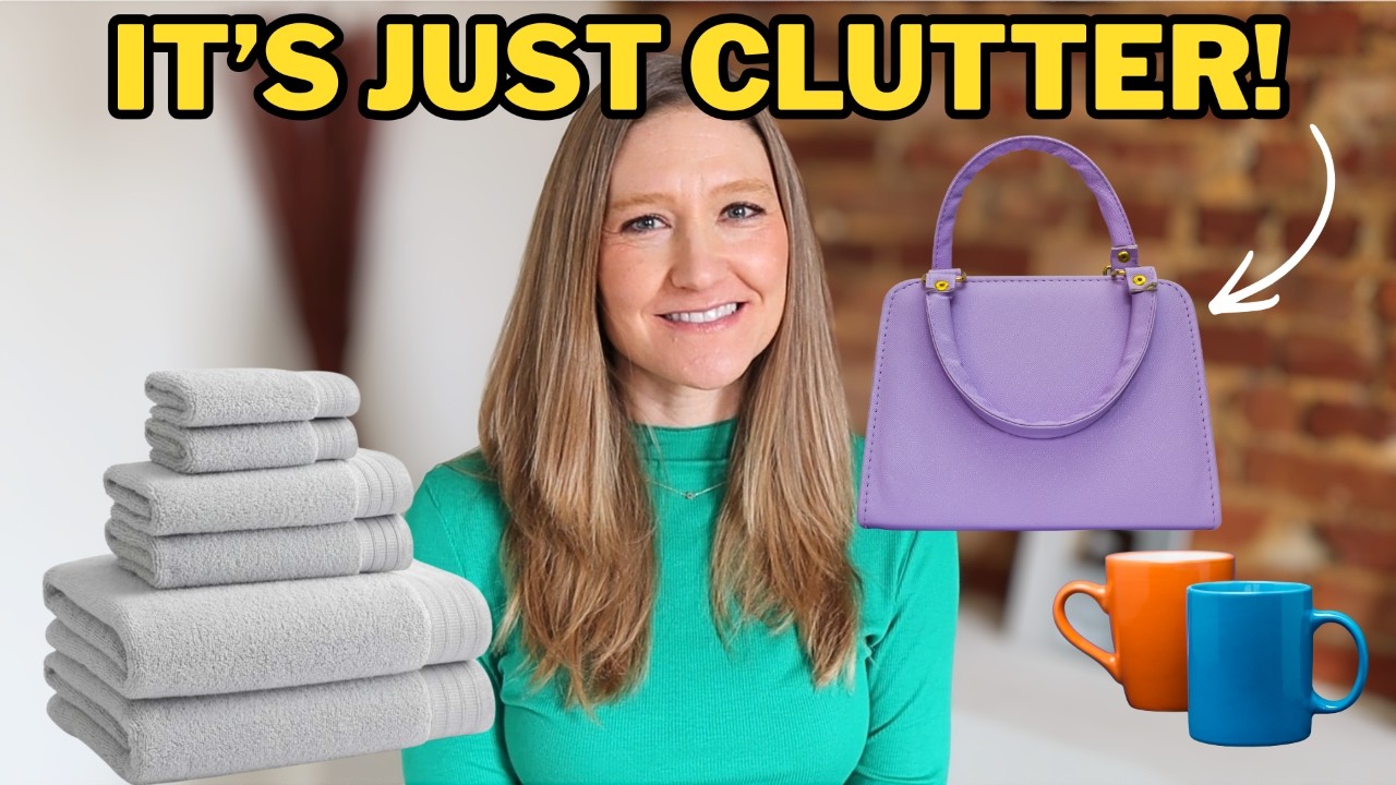 QUICK DECLUTTER: 10 Things You Can Toss To DOWNSIZE FAST