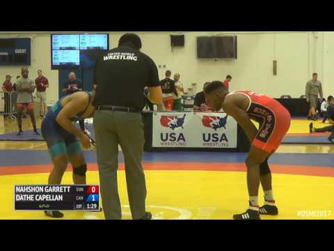 57 1/8 Final - Nahshon Garrett (Sunkist Kids WC) vs. Dathe Capellan (Canada)