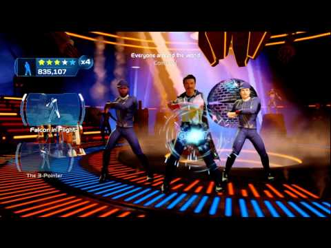 Kinect Star Wars: Galactic Dance Off - Celebration(Extended) + This Party's Over Achievement.
