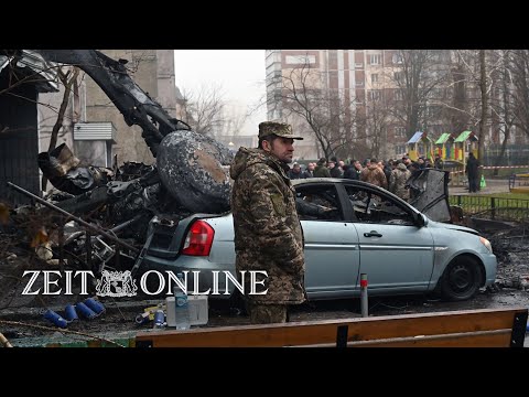 Ukrainischer Innenminister stirbt bei Hubschrauberabsturz