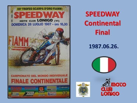 1987.06.26.Speedway Continental Final - Lonigó (ITA)